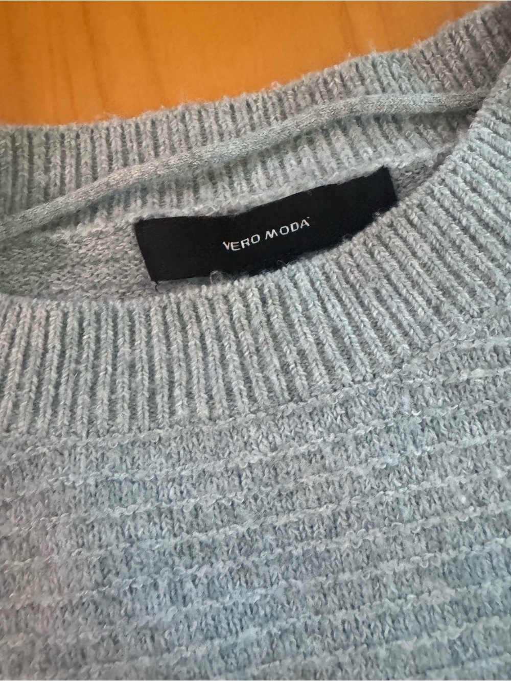 Vero Moda Light Blue Crewneck Sweater - Picture 2 of 6